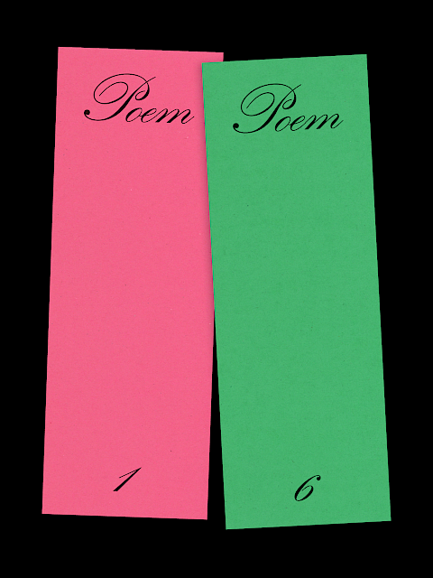 Studio Michael Satter • Poem 1–6